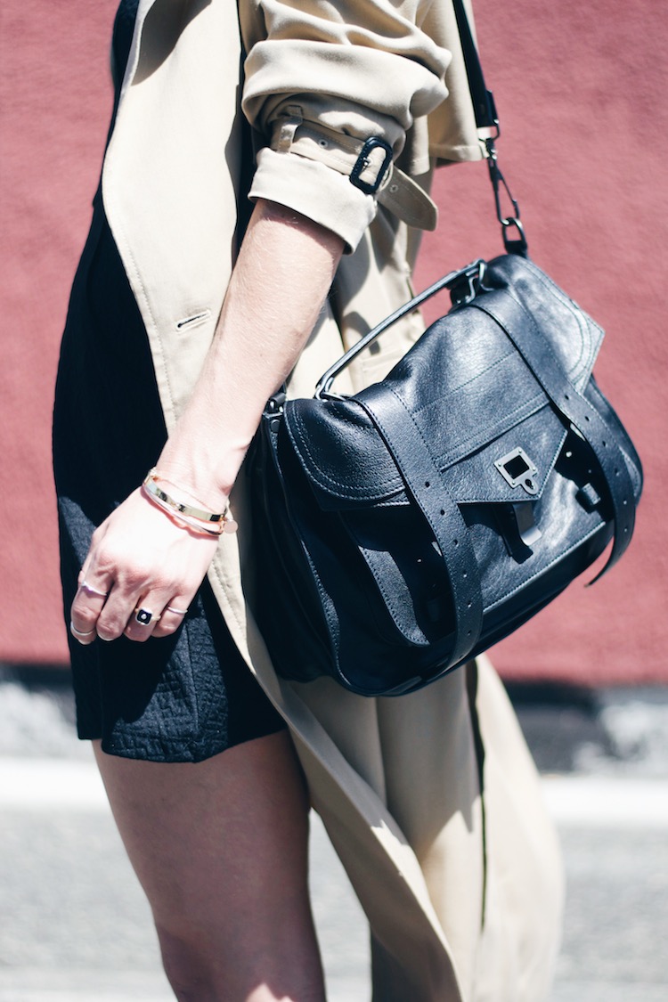 urban outfitters canada, LBD, street style, proenza schouler bag