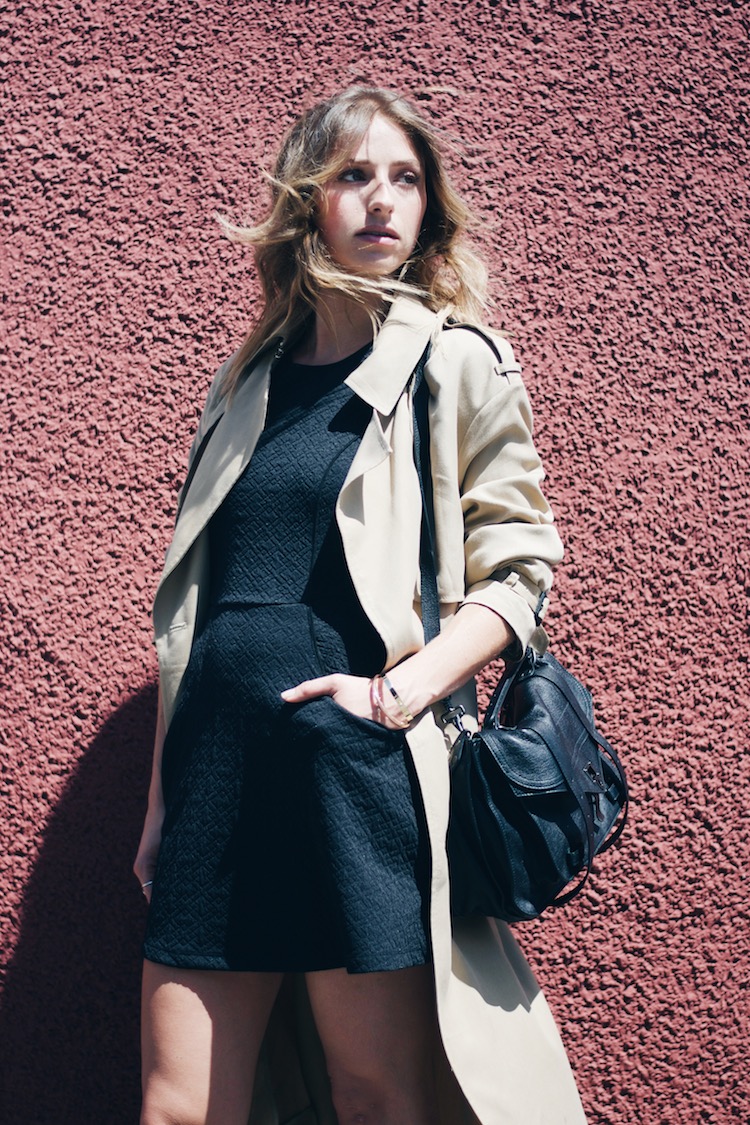 urban outfitters canada, LBD, beachy blonde waves