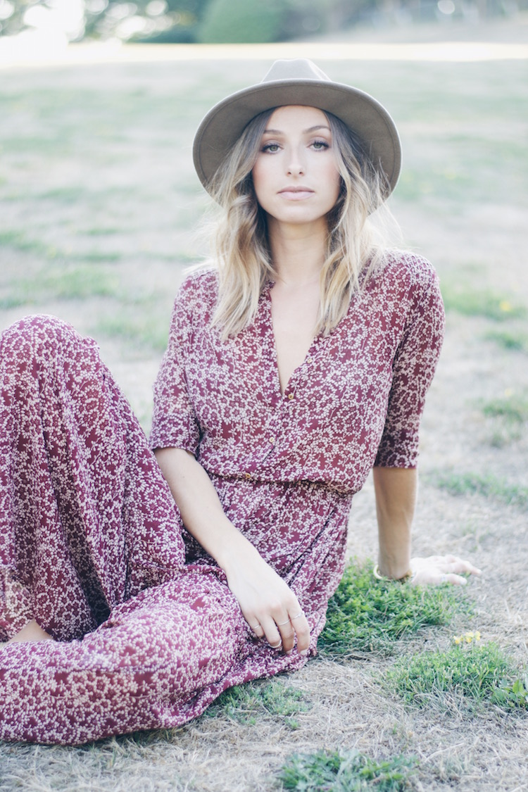 ulla johnson print dress, hat, 5 items you need for fall