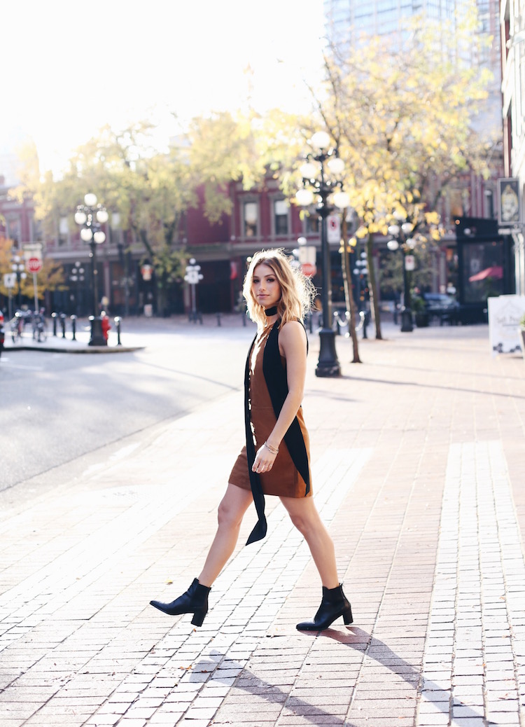 sanctuary suede dress skinny scarf boots nordstrom event