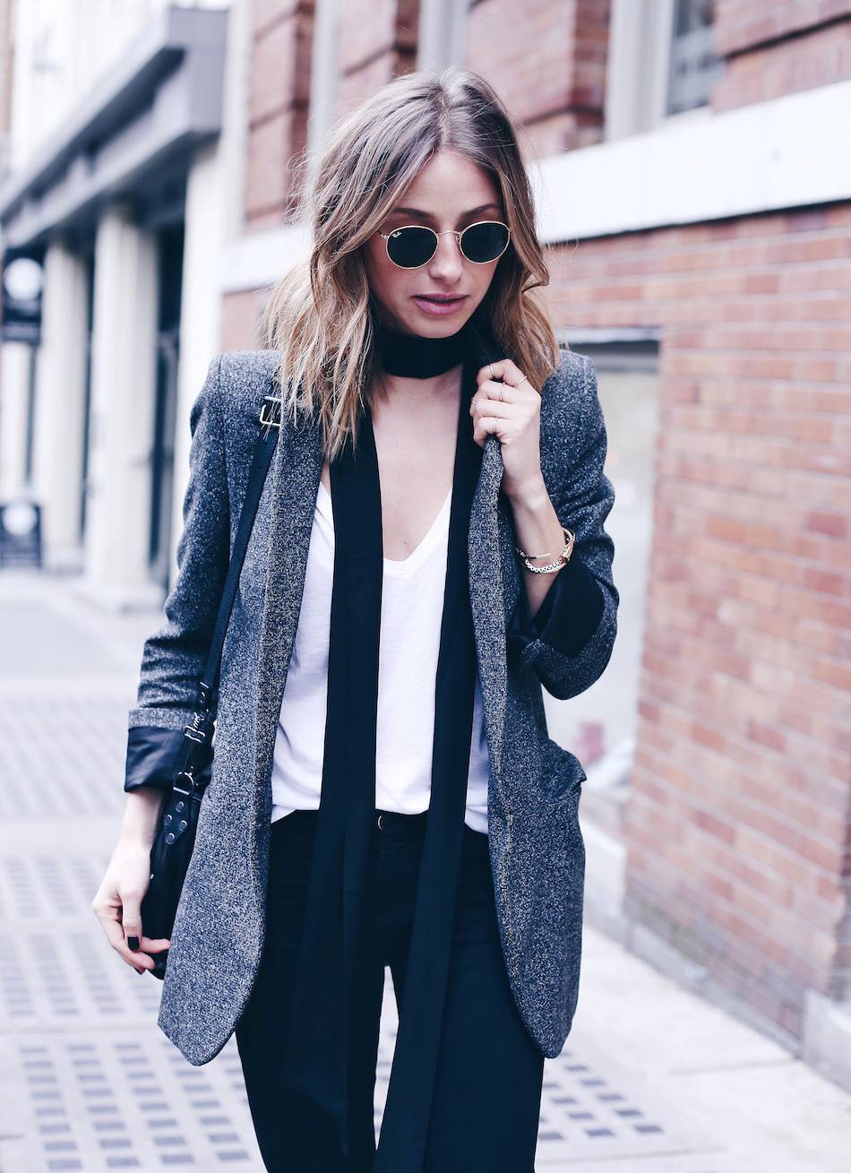 Boyfriend blazer cheap with dress