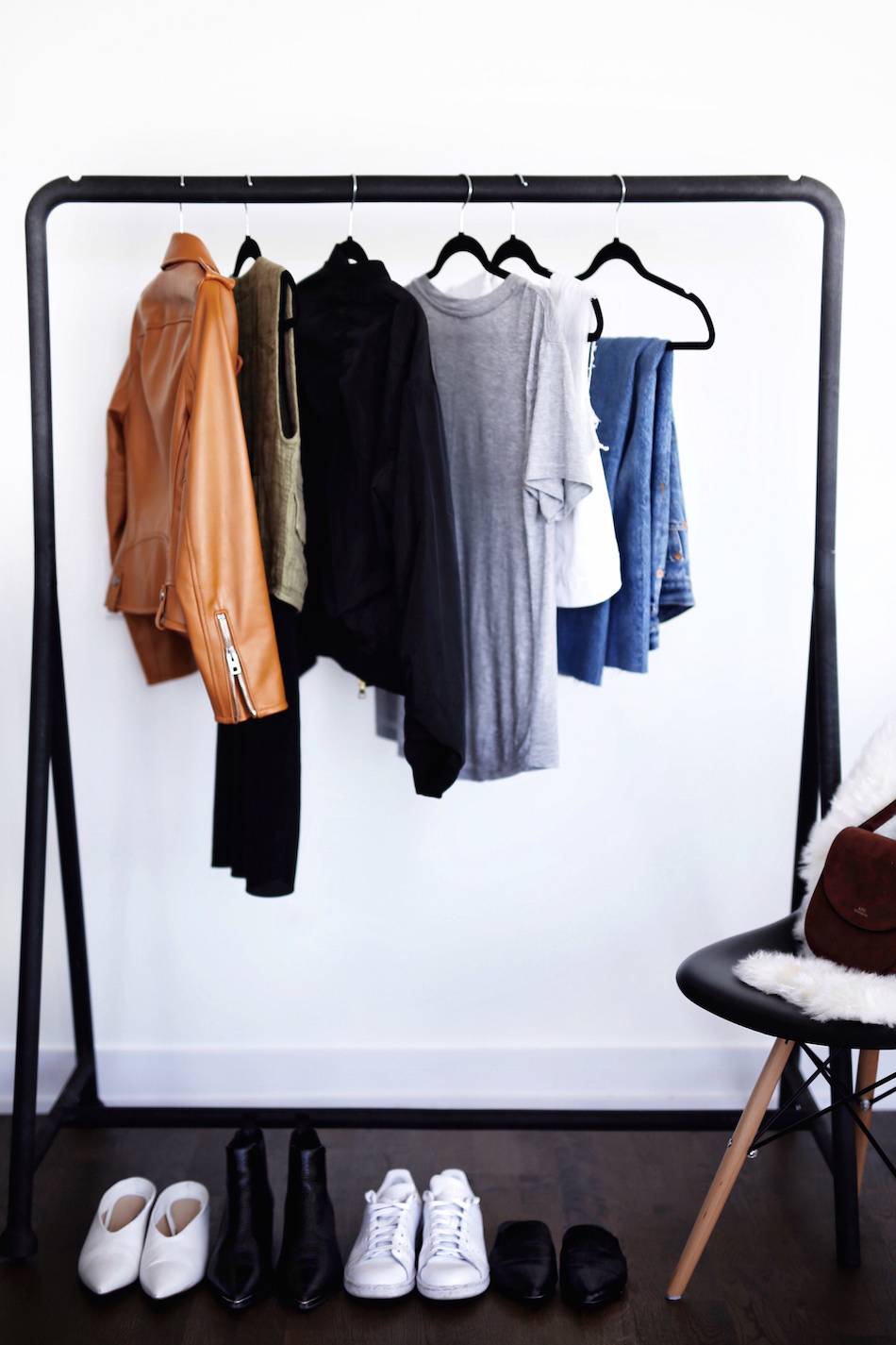 wardrobe rack inspiration