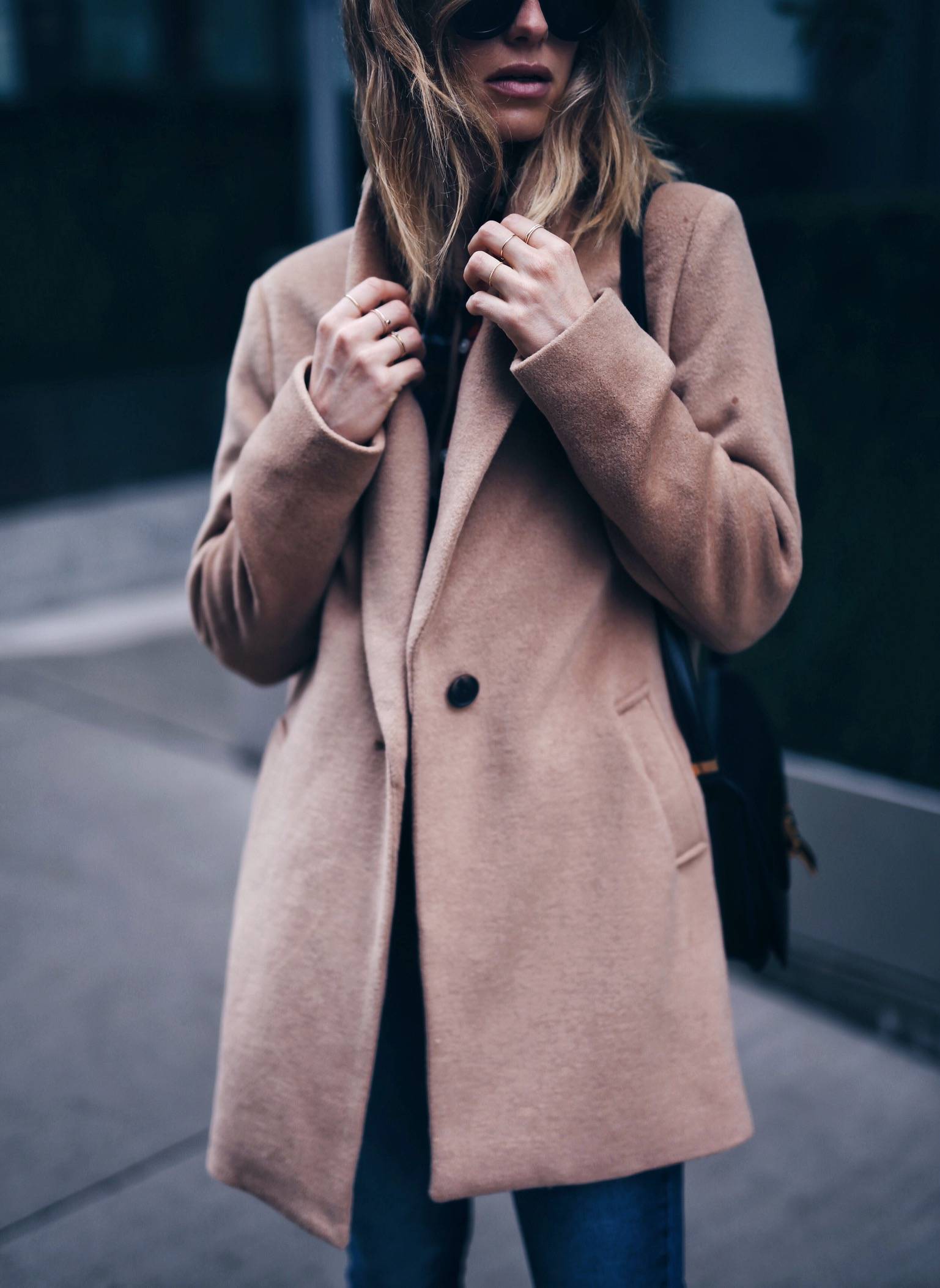 affordable camel coat 