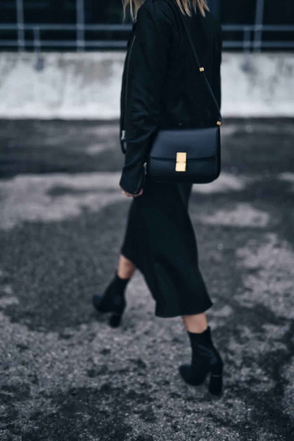 style-and-beauty-blogger-jill-lansky-of-the-august-diaries-in-a-mackage-rumer-leather-jacket-and-slip-dress-celine-medium-box-bag-and-3-1-phillip-lim-kyoto-boots