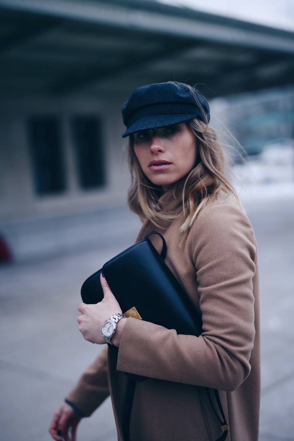 Style and beauty blogger Jill Lansky of The August Diaries Isabel marant Eva newsboy cap on how to grow your blog