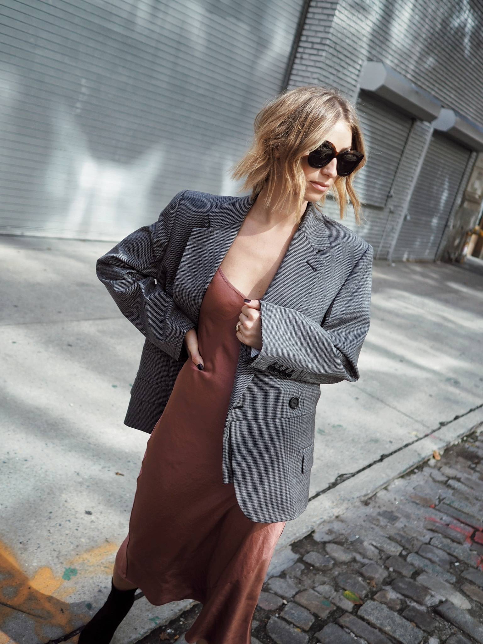 Style and beauty blogger Jill Lansky of the August Diaries in fall fashion trends