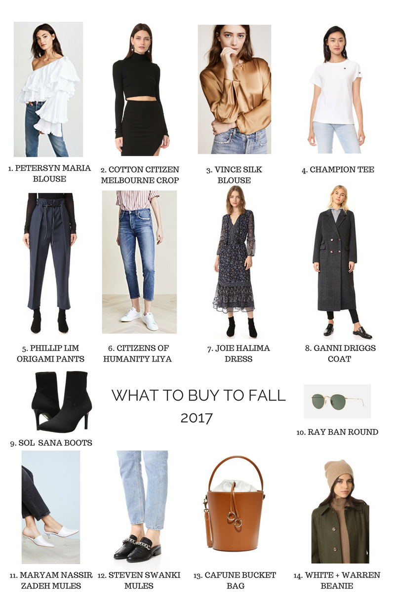 what to buy for fall - shopbop sale